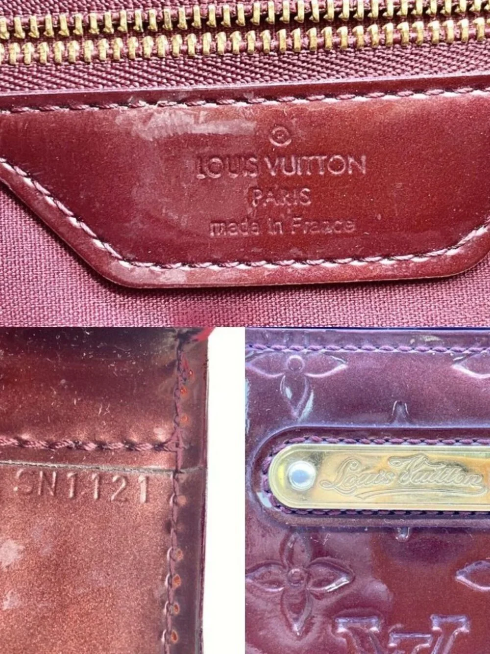 Louis Vuitton Vernis Amarante Willshare MM